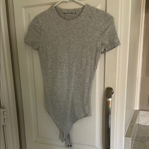 Abercrombie & Fitch Heather Gray Tee